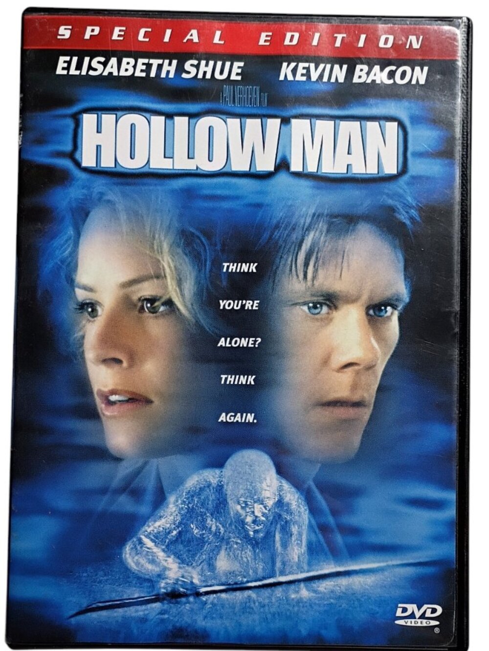 Columbia Pictures Hollow Man Dvd Movie With Case Disc Included Sci-Fi Thriller B